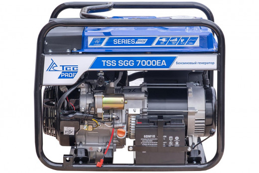 Бензогенератор 7 кВт TSS SGG 7000E3A с в кожухе МК-1.1