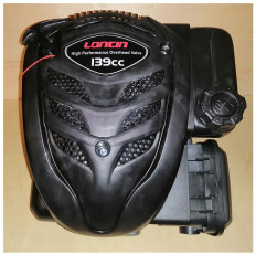 картинка Двигатель Loncin LC1P65FE (B type) D22.2 объем 139 куб.см 4 л.с вертикальный вал 22,2 мм ручной запуск