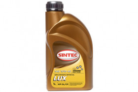 картинка Масло SINTEC Люкс SAE 10W-40 API SL/CF канистра 1л/Motor oil 1l can