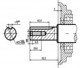 Двигатель бензиновый G 460/192F (S-тип, вал под шпонку Ø 25мм) - K3